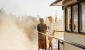 Misty morning on a Paddle-steamer - The Murray